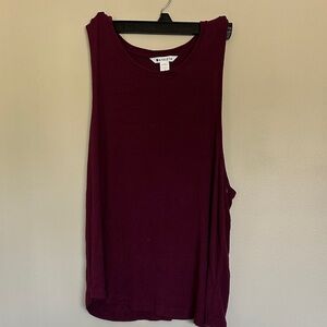 Athleta Women's Burgundy Tank Top